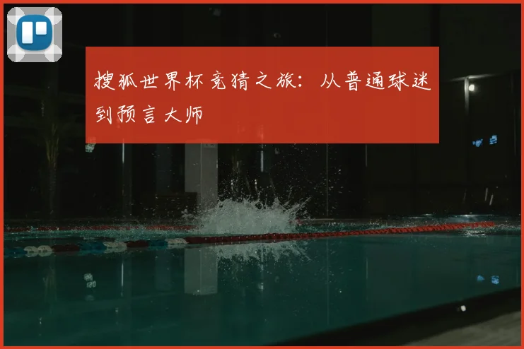 搜狐世界杯竞猜之旅：从普通球迷到预言大师