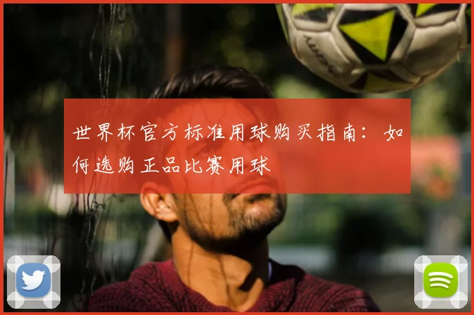 世界杯官方标准用球购买指南：如何选购正品比赛用球